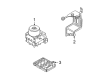 Diagram for Audi Brake Controller - 8N0-907-375
