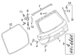 Diagram for Audi Liftgate Lift Support - 4M0-827-552-C