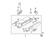 Diagram for Audi RS4 Glove Box - 8E1-880-302-F-W23