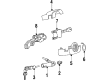 Diagram for Audi Cabriolet Ignition Lock Assembly - 4A1-905-855-A