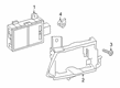 Diagram for Audi A6 allroad Parking Assist Sensor - 4N0-907-669-AD