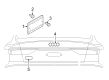 Diagram for Audi Q8 e-tron Emblem - 85E-853-742-90A