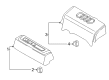 Diagram for Audi Q7 Engine Cover - 079-103-927-K