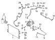 Diagram for Audi HVAC Pressure Switch - 3R0-959-126