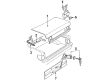 Diagram for Audi V8 Quattro Door Hinge - 441-827-299