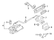 Diagram for Audi SQ8 e-tron Sportback Door Latch Cable - 4K4-827-535