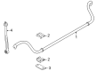 Diagram for Audi Sway Bar Link Bushing - 971-411-313-K