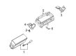 Diagram for Audi A6 Quattro Airbag - 4B1-880-204-G