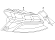 Diagram for Audi e-tron GT Tail Light - 4J3-945-091-A