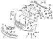 Diagram for Audi R8 Grille - 420-807-682-01C
