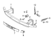 Diagram for Audi RS6 Avant Bumper - 4K0-807-109-D