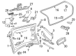 Diagram for Audi Trunk Lock Cylinder - 107-827-573-BA