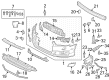 Diagram for Audi A6 Bumper Cover - 4G0-807-065-AS-GRU