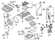 Diagram for Audi Dipstick Tube - 06K-115-610-M