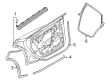 Diagram for Audi e-tron GT Door Seal - 4J3-833-721-D