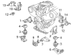 Diagram for Audi Allroad Quattro Engine Mount - 8D0-199-343-J