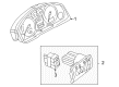 Diagram for Audi A6 Quattro Tachometer - 4B0-920-983-EX