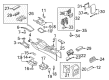 Diagram for Audi S5 Cup Holder - 8F0-862-533-C-6PS