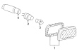 Diagram for Audi S8 Side Marker Light - 8N0-949-127-B