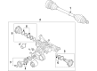 Diagram for Audi A6 Quattro Axle Shaft - 4K0-501-203-A