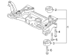 Diagram for Audi Q3 Quattro Front Cross-Member - 3C0-199-313-BB