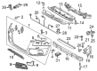 Diagram for Audi SQ5 Grille - 8R0-807-682-P-ZDE
