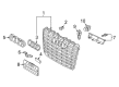 Diagram for Audi S8 Emblem - 4H0-853-740-A