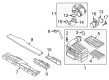 Diagram for Audi S3 Air Duct - 5Q0-129-654-AG
