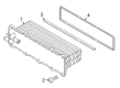 Diagram for Audi A3 Sportback e-tron Intercooler - 04E-145-749-M