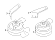 Diagram for Audi RS4 Horn - 8E0-951-221-D