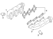 Diagram for Audi Q7 Exhaust Manifold - 059-253-033-AC