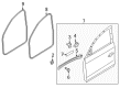 Diagram for Audi allroad Door Seal - 8K0-837-912-Q