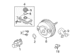 Diagram for Audi Brake Booster Vacuum Hose - 8E1-611-931-P
