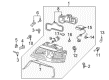 Diagram for Audi A4 Headlight Bulb - N-105-296-01