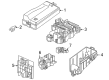 Diagram for Audi Relay Block - 5WA-941-824-B
