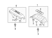 Diagram for Audi A4 Quattro Engine Cover - 06E-103-926-L