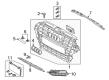 Diagram for Audi A3 Grille - 8V5-853-651-B-CKA