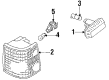 Diagram for Audi 4000 Quattro Light Socket - 813-953-053