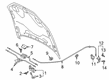 Diagram for Audi Hood Release Cable - 4N1-823-535-B