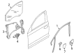 Diagram for Audi A6 Window Run - 4G0-837-432-B