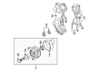 Diagram for Audi Voltage Regulator - 070-903-803-E