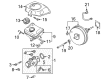 Diagram for Audi Brake Booster Vacuum Pump - 06K-145-100-CC