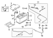 Diagram for Audi TT RS Quattro Battery Cable - 8J0-971-237