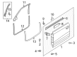Diagram for Audi S7 Door Seal - 4G8-837-911