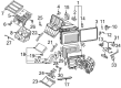 Diagram for Audi Evaporator - 7L0-819-087-AA