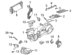 Diagram for Audi 90 Quattro Evaporator - 703-820-049-A