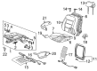 Diagram for Audi Allroad Quattro Seat Cushion - 4Z7-881-362