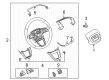 Diagram for Audi A5 Sportback Steering Wheel - 8W0-419-091-GM-INY