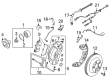 Diagram for Audi Q7 ABS Sensor - WHT-005-651-A