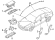 Diagram for Audi A8 Quattro Airbag - 4H0-880-741-F